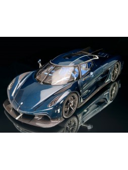 Koenigsegg Jesko Absolut (Blue Carbon) 1/18 FrontiArt FrontiArt - 1