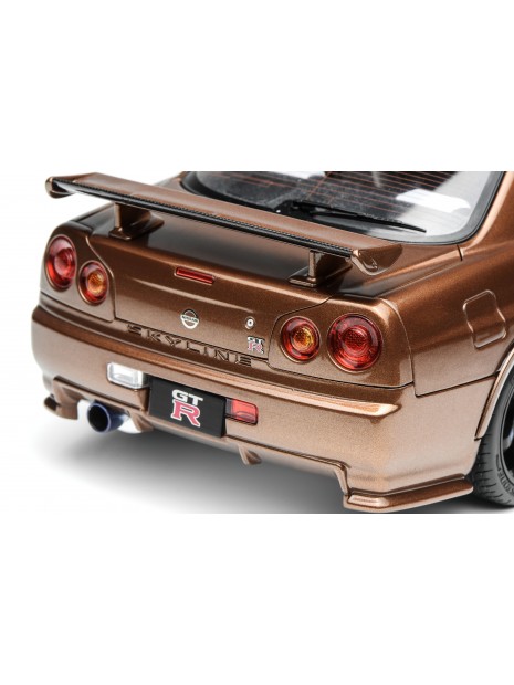 Nissan Skyline GT-R R34 1/18 Motorhelix Motorhelix - 14