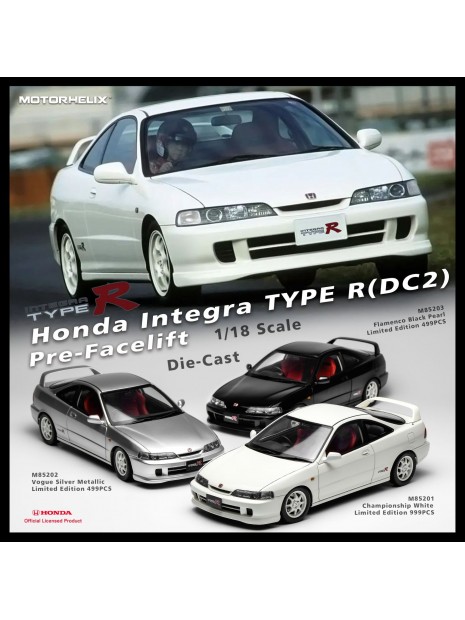 Honda Integra Type R (DC2) 1/18 Motorhelix Motorhelix - 17