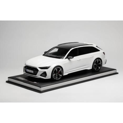 Audi RS6 Avant C8 (Glacier White) 1/12 Motorhelix Motorhelix - 2