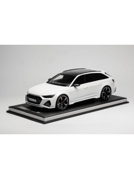 Audi RS6 Avant C8 (Glacier White) 1/12 Motorhelix Motorhelix - 2
