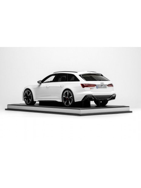 Audi RS6 Avant C8 (Glacier White) 1/12 Motorhelix Motorhelix - 4
