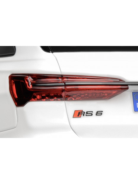 Audi RS6 Avant C8 (Glacier White) 1/12 Motorhelix Motorhelix - 7