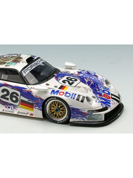 Porsche 911 GT1 "Porsche AG" Le Mans 24h 1996 N.26 1/43 Make Up Eidolon Make Up - 4