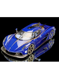 Koenigsegg Jesko Absolut (Blue Carbon) 1/18 FrontiArt FrontiArt - 2
