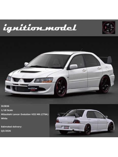 Mitsubishi Lancer Evolution VIII MR (CT9A) 1/18 Ignition Model Ignition Model - 7