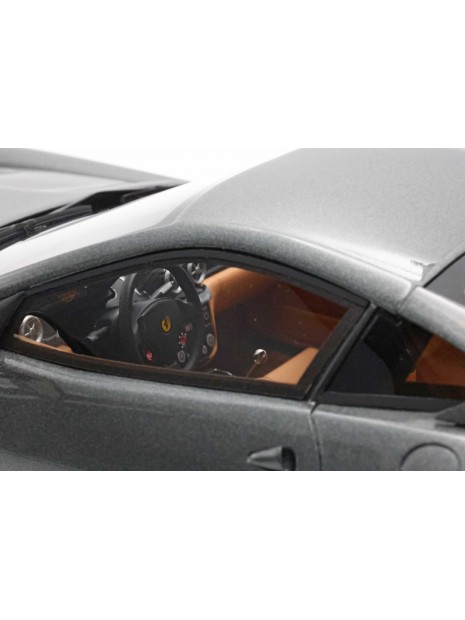 Ferrari 599 GTB Fiorano (Grigio Silverstone) 1/18 BBR BBR Models - 3