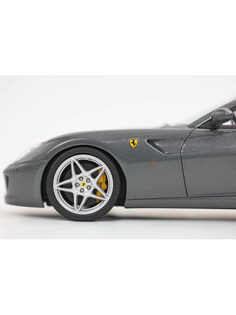 Ferrari 599 GTB Fiorano (Grigio Silverstone) 1/18 BBR BBR Models - 4