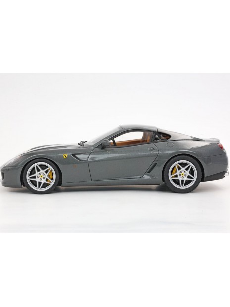 Ferrari 599 GTB Fiorano (Grigio Silverstone) 1/18 BBR BBR Models - 6