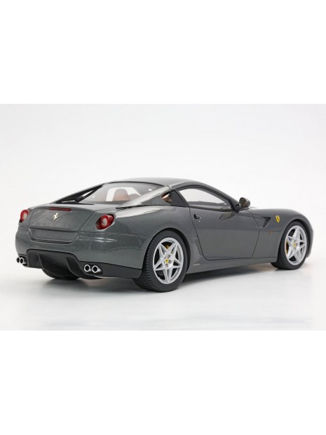 Ferrari 599 GTB Fiorano (Grigio Silverstone) 1/18 BBR BBR Models - 8