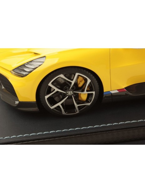 Bugatti W16 Mistral (Yellow) 1/18 MR Collection MR Collection - 4