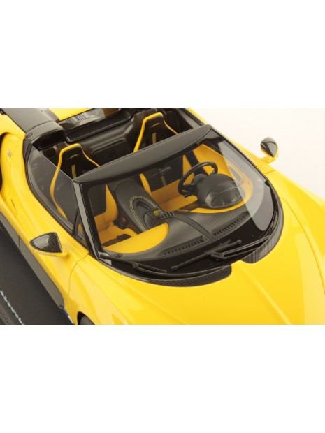 Bugatti W16 Mistral (Jaune) 1/18 MR Collection MR Collection - 6