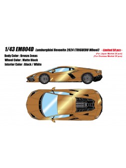 Lamborghini Revuelto 2024 (Bronzo Zenas) 1/43 Make Up Eidolon Make Up - 1