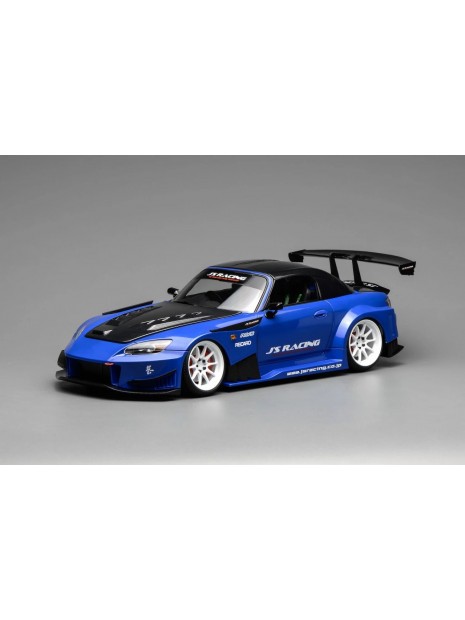 Honda S2000 J'S Racing (Apex Blue Pearl) 1/18 Motorhelix Motorhelix - 1