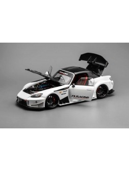 Honda S2000 J'S Racing (Grand Prix White) 1/18 Motorhelix Motorhelix - 1