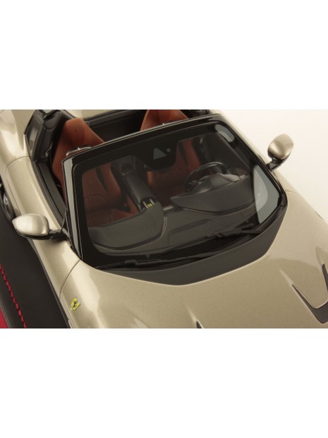 Ferrari 12 Cilindri Spider (Grigio Ingrid) 1/18 MR Collection MR Collection - 6