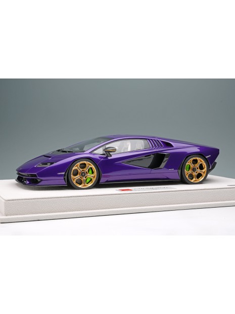 Lamborghini Countach LPI 800-4 2022 (Viola Pacifae) 1/18 Make Up Eidolon Make Up - 6