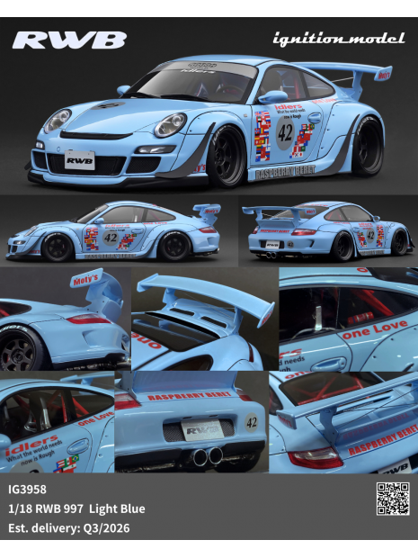 Porsche RWB 997 1/18 Ignition Model Ignition Model - 4