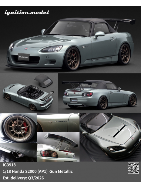 Honda S2000 (AP1) 1/18 Ignition Model Ignition Model - 4