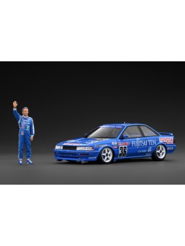 Fujitsu Ten Tom's Corolla n.36 1991 JTC with Mr. Sekiya 1/18 Ignition Model Ignition Model - 2