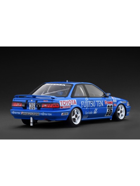 Fujitsu Ten Tom's Corolla n.36 1991 JTC with Mr. Sekiya 1/18 Ignition Model Ignition Model - 4