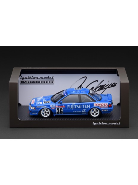 Fujitsu Ten Tom's Corolla n.36 1991 JTC with Mr. Sekiya 1/18 Ignition Model Ignition Model - 6