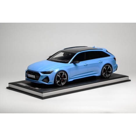 Audi RS6 Avant C8 (Miami Blue) 1/12 Motorhelix Motorhelix - 2