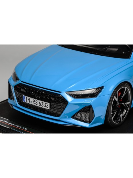 Audi RS6 Avant C8 (Miami Blue) 1/12 Motorhelix Motorhelix - 4