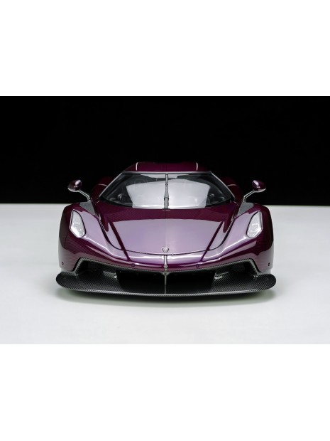 Koenigsegg Jesko Absolut (Purple Carbon) 1/18 FrontiArt FrontiArt - 3