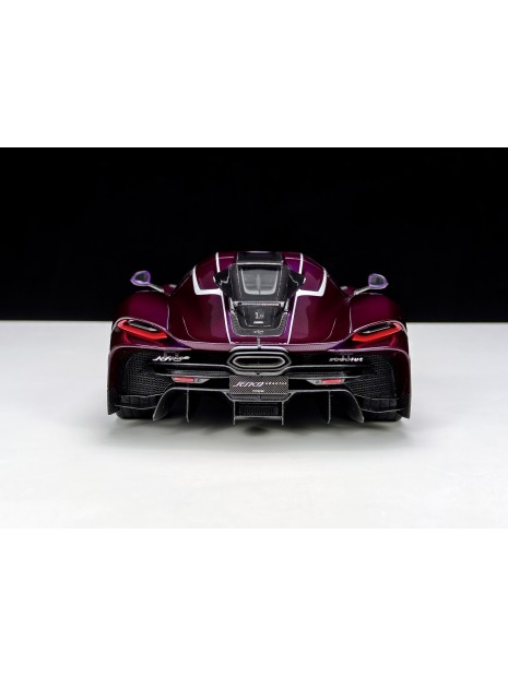 Koenigsegg Jesko Absolut (Purple Carbon) 1/18 FrontiArt FrontiArt - 6