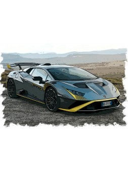 Lamborghini Huracan STO 2021 (Grigeo Titans) 1/43 Make Up Eidolon Make Up - 2