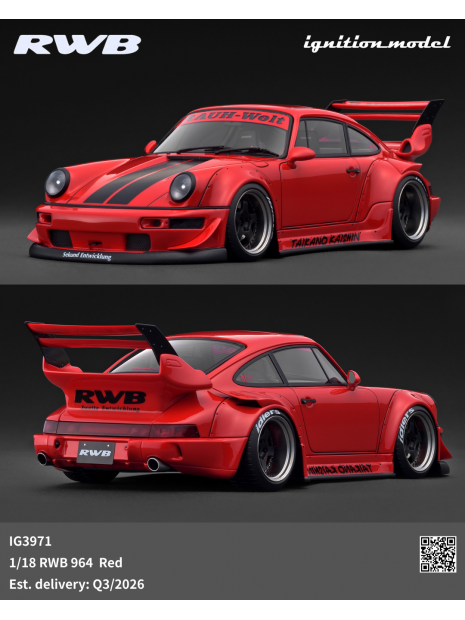 Porsche RWB 964 1/18 Ignition Model Ignition Model - 3