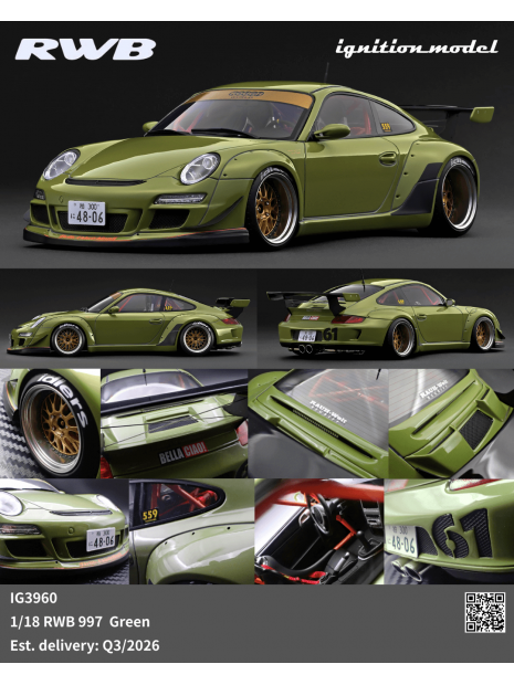 Porsche RWB 997 1/18 Ignition Model Ignition Model - 4