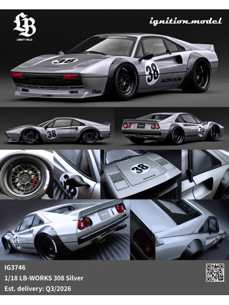 LB-WORKS 308 1/18 Ignition Model Ignition Model - 4