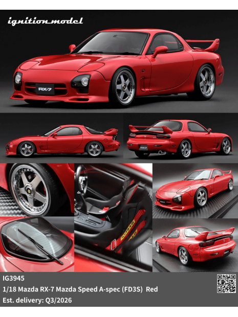 Mazda RX-7 Mazda Speed A-spec (FD3S) 1/18 Ignition Model Ignition Model - 4