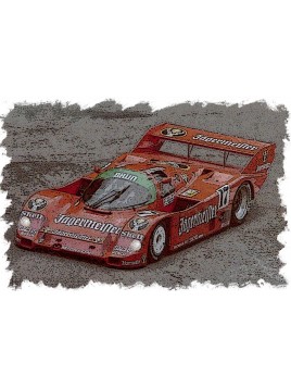 Porsche 962C "Brun Motorsport - Jagermeister" 1000km Spa 1986 No.17 Winner 1/43 Make Up Vision Make Up - 2