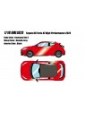 Toyota GR Yaris RZ High Performance 2024 (Emotional red 2) 1/18 Make Up Eidolon Make Up - 1