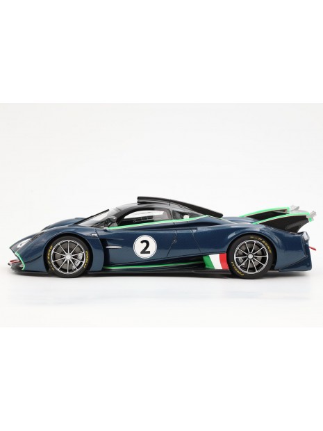 Pagani Huayra R (Blue Danubio carbon) 1/18 BBR BBR Models - 3