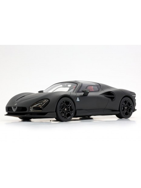 Alfa Romeo 33 Stradale (Matt carbon) 1/18 BBR BBR Models - 7