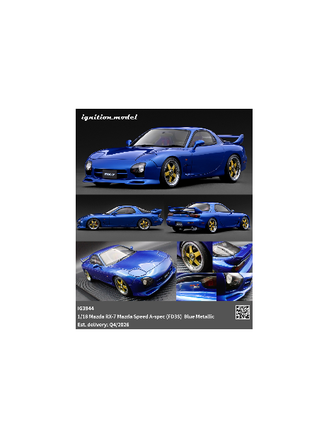 Mazda RX-7 Mazda Speed A-spec (FD3S) 1/18 Ignition Model Ignition Model - 4