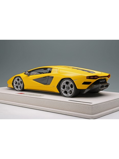 Lamborghini Countach LPI 800-4 2022 (Giallo) 1/18 Make Up Eidolon Make Up - 2