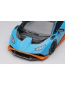 Lamborghini Huracan STO 2021 (Blu Laufey / Orange) 1/43 Make Up Eidolon Make Up - 6