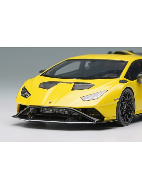 Lamborghini Huracan STO 2021 (Giallo Belenus) 1/43 Make Up Eidolon Make Up - 4