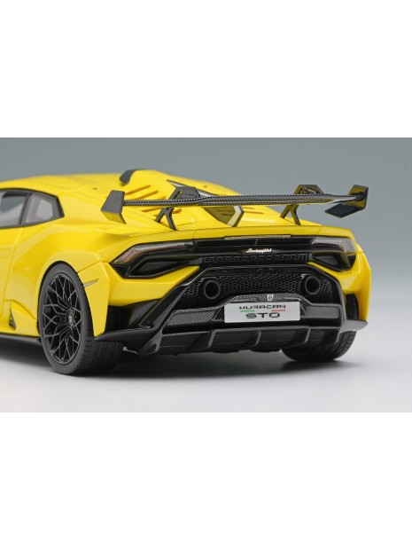 Lamborghini Huracan STO 2021 (Giallo Belenus) 1/43 Make Up Eidolon Make Up - 5