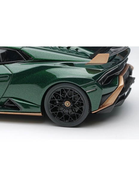 Lamborghini Huracan STO 2021 (Verde Hydra / Gold) 1/43 Make Up Eidolon Make Up - 8