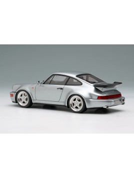 Porsche 911 (964) Turbo 3.6 1993 (Silver) 1/43 Make Up Vision Make Up - 2