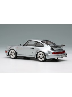 Porsche 911 (964) Turbo 3.6 1993 (Silver) 1/43 Make Up Vision Make Up - 2