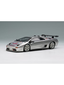 Lamborghini Diablo SVR Racing 1996 (Silver / Martini Stripe) 1/43 Make Up Eidolon Make Up - 1
