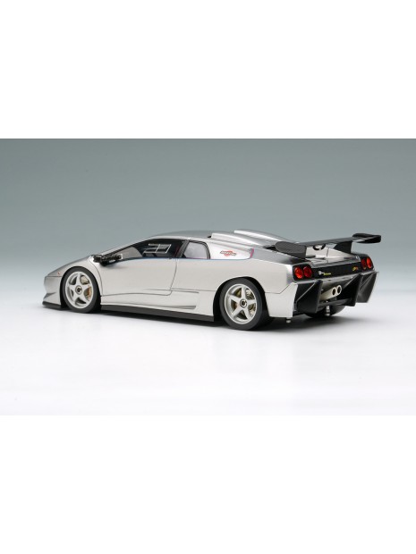 Lamborghini Diablo SVR Racing 1996 (Silver / Martini Stripe) 1/43 Make Up Eidolon Make Up - 2