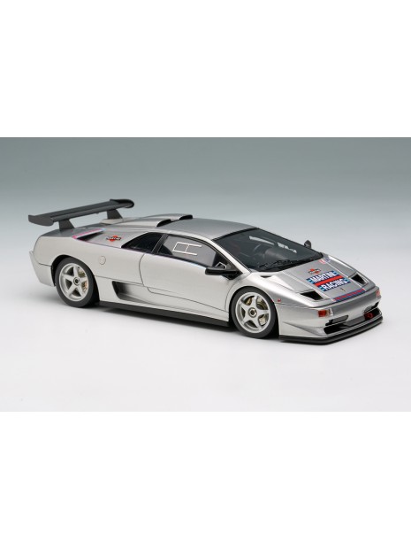 Lamborghini Diablo SVR Racing 1996 (Silver / Martini Stripe) 1/43 Make Up Eidolon Make Up - 4
